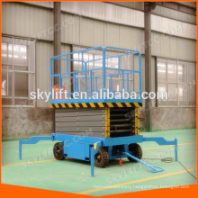 movable hydraulic lift ladder